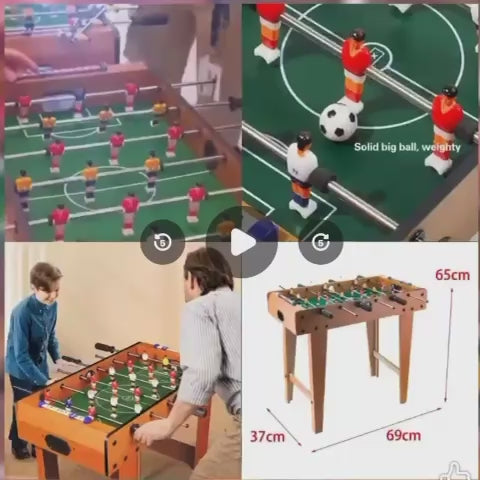 Mini baby foot pour les enfants, grande personne et pour la famille. Cadeau d'anniversaire, cadeaux de fin d'année. Cliquez sur le bouton.