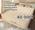 Matelas gonflable pour la maison et camping.